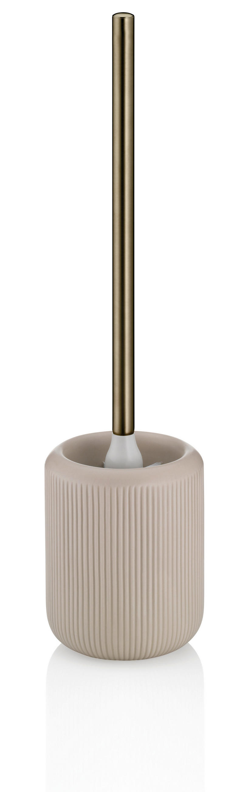 WC-BÜRSTENGARNITUR - Grau, Basics, Keramik/Metall (11/45,5cm) - Kela