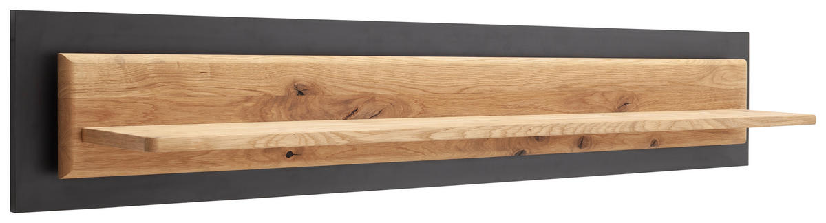 VÄGGHYLLA 150/26/23 cm  - skogsek/antracit, Design, trämaterial/trä (150/26/23cm) - MID.YOU