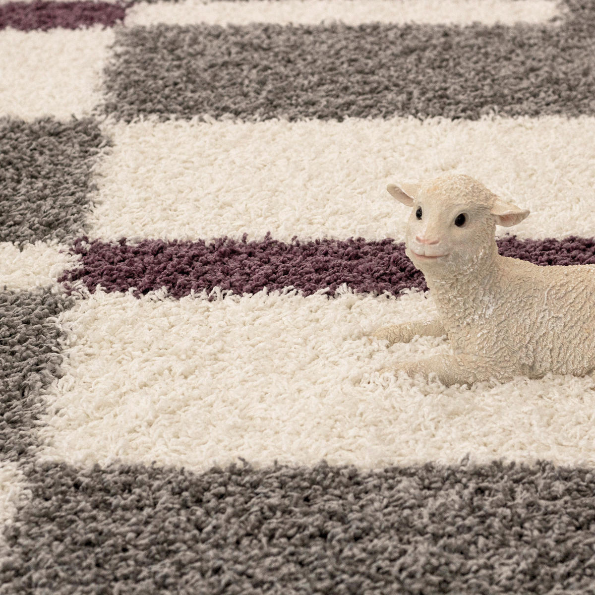 HOCHFLORTEPPICH 280/370 cm Gala 2505 Lila  - Lila, Design, Textil (280/370cm) - Novel