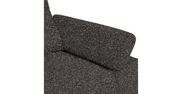 ECKSOFA in Chenille, Flachgewebe Dunkelgrün, Graubraun 165/318 cm - Dunkelgrün/Graubraun, Design, Textil/Metall (165/318cm) - Xora