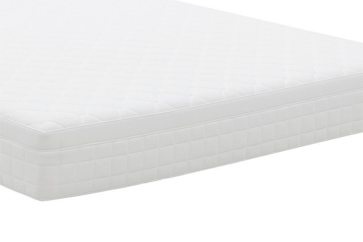 MATRAC BOXSPRING, 180/200 cm - biela, Basics, textil (180/200cm) - Livetastic