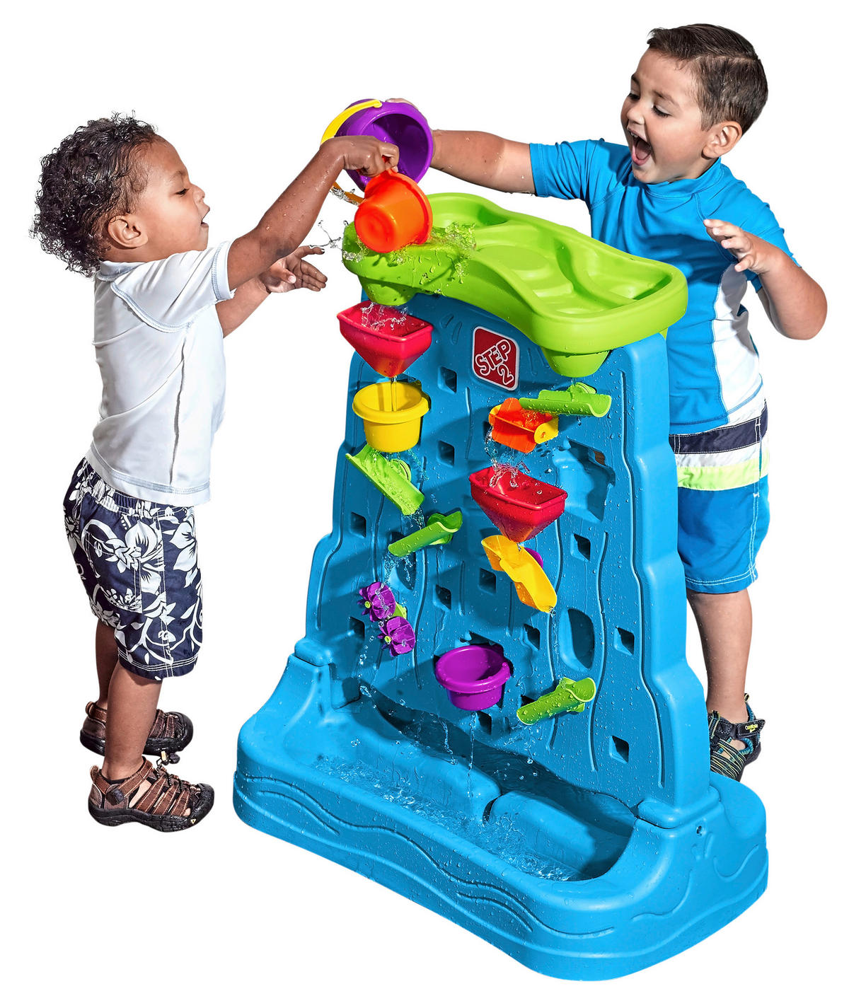 WASSERSPIELWAND DISCOVERY WALL Blau  - Blau, KONVENTIONELL, Kunststoff (71,12/84,45/41,27cm) - Ambia Garden