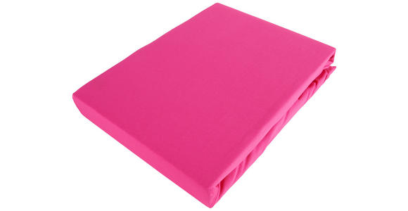 BOXSPRING-SPANNLEINTUCH 140/220 cm  - Pink, KONVENTIONELL, Textil (140/220cm) - Novel