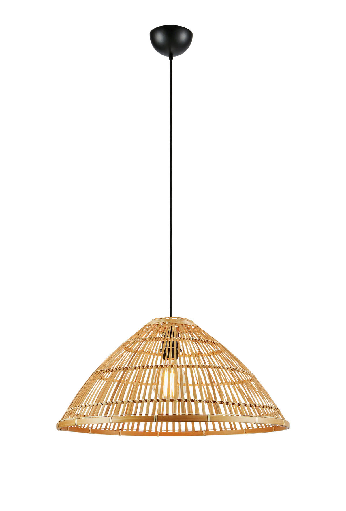 HÄNGELEUCHTE 58/27 cm   - Naturfarben, Basics, Naturmaterialien/Metall (58/27cm) - Markslöjd