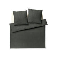 BETTWÄSCHE 3-teilig JOOP! SOFT STRIPES Jersey 200/200 cm  - Grün, Basics, Textil (200/200cm) - Joop!