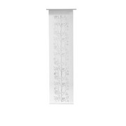 PANELNA ZAVESA ASIA - bela, Konvencionalno, tekstil (60/245cm) - Venda