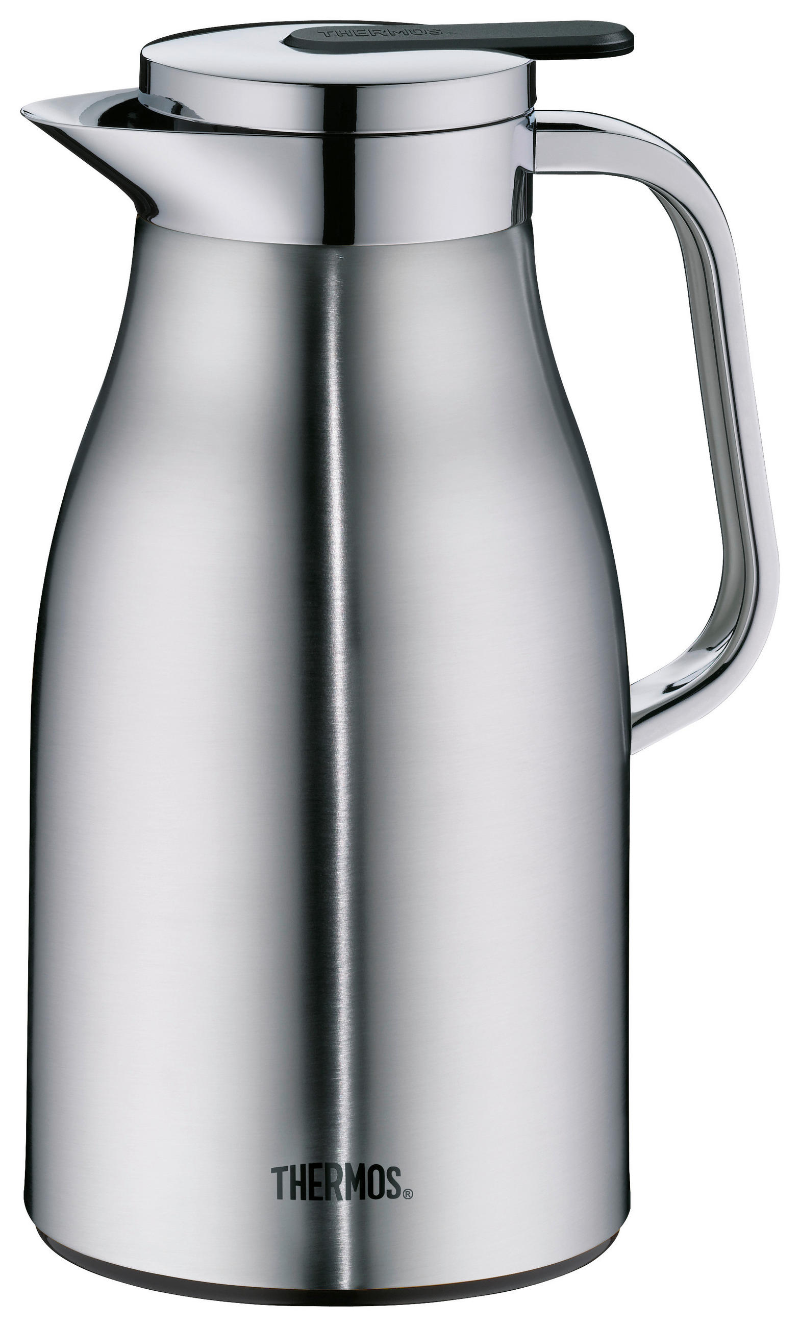 ISOLIERKANNE 1.0 l  - Silberfarben, Design, Metall (1.0l)