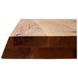 TISCHPLATTE Eiche massiv Grau, Eichefarben  - Eichefarben/Grau, Design, Holz (300/100/6cm) - Waldwelt
