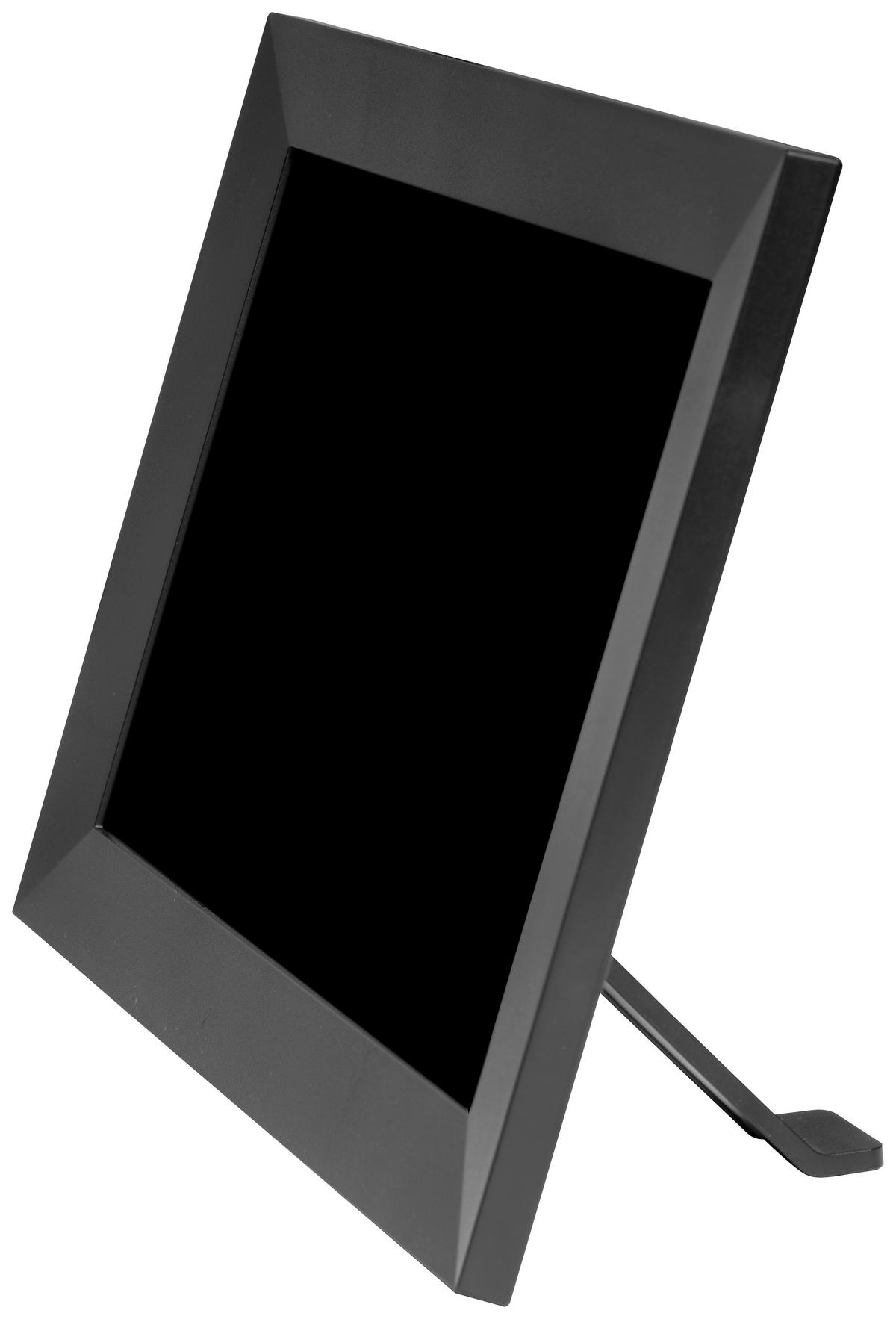 DIGITALER BILDERRAHMEN - Schwarz, Design, Kunststoff (26,3/18,3/2,2cm) - DENVER