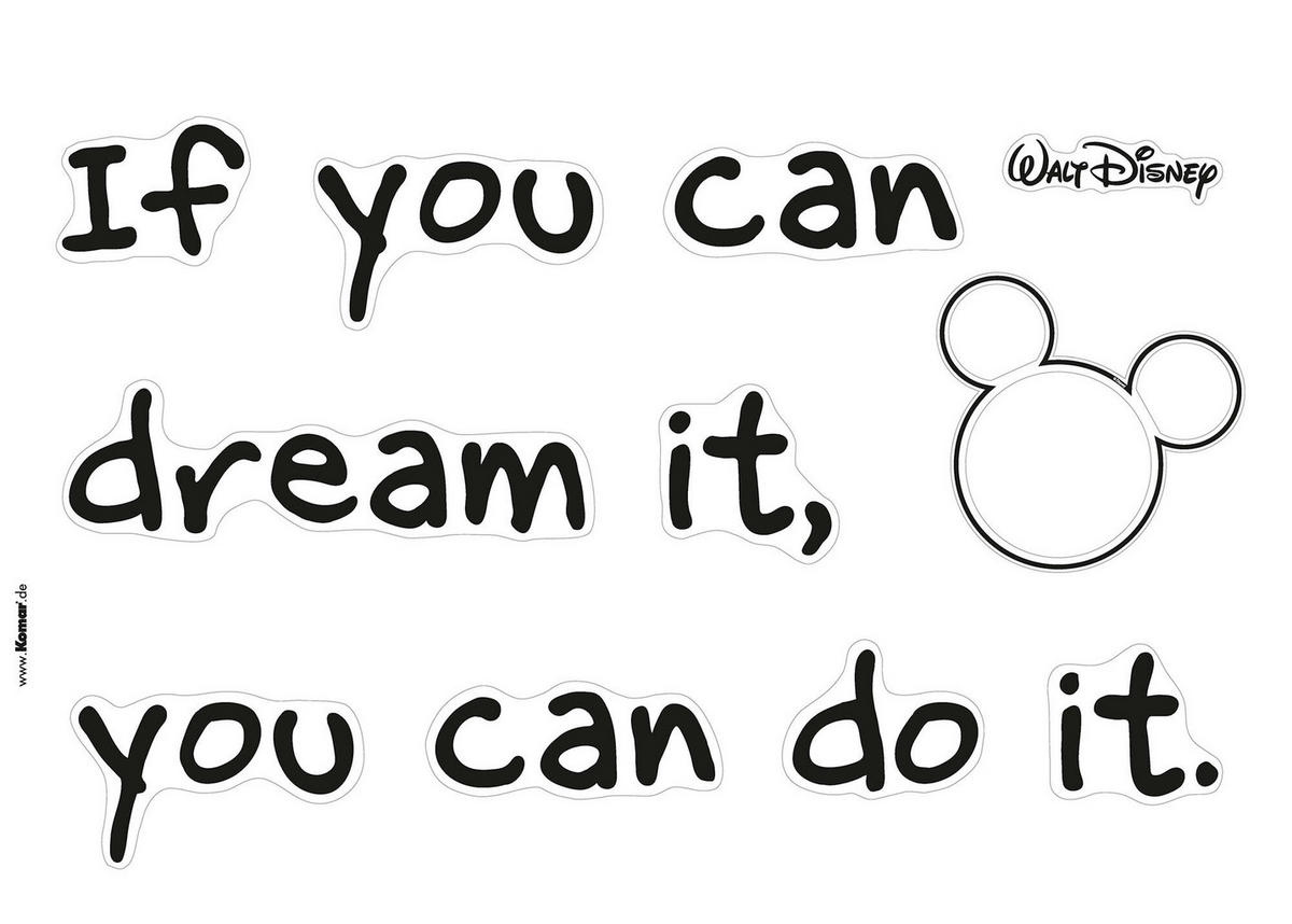 DEKOSTICKER  - Klar/Schwarz, LIFESTYLE, Kunststoff (50/70cm) - Komar