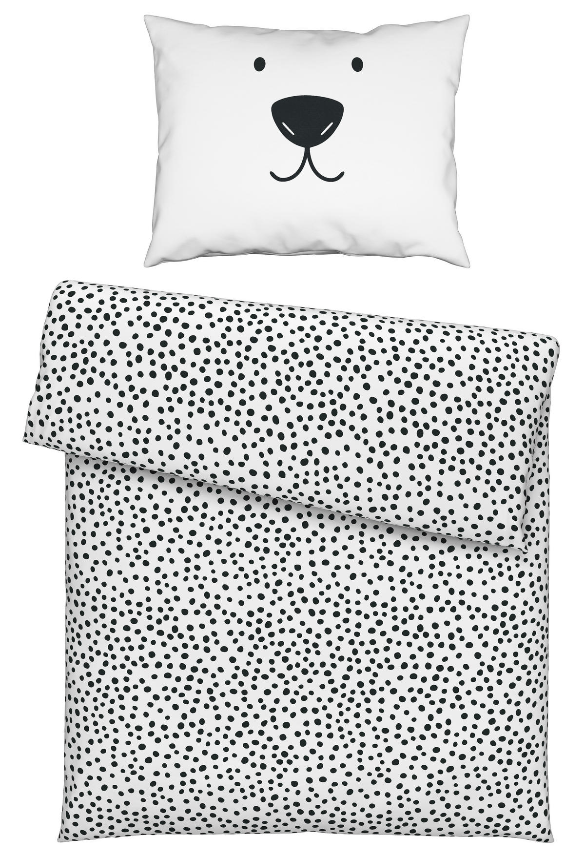 DETSKÉ OBLIEČKY ĽADOVÝ MEDVEĎ 140/200 cm  - sivá, Lifestyle, textil (140/200cm) - Ben'n'jen