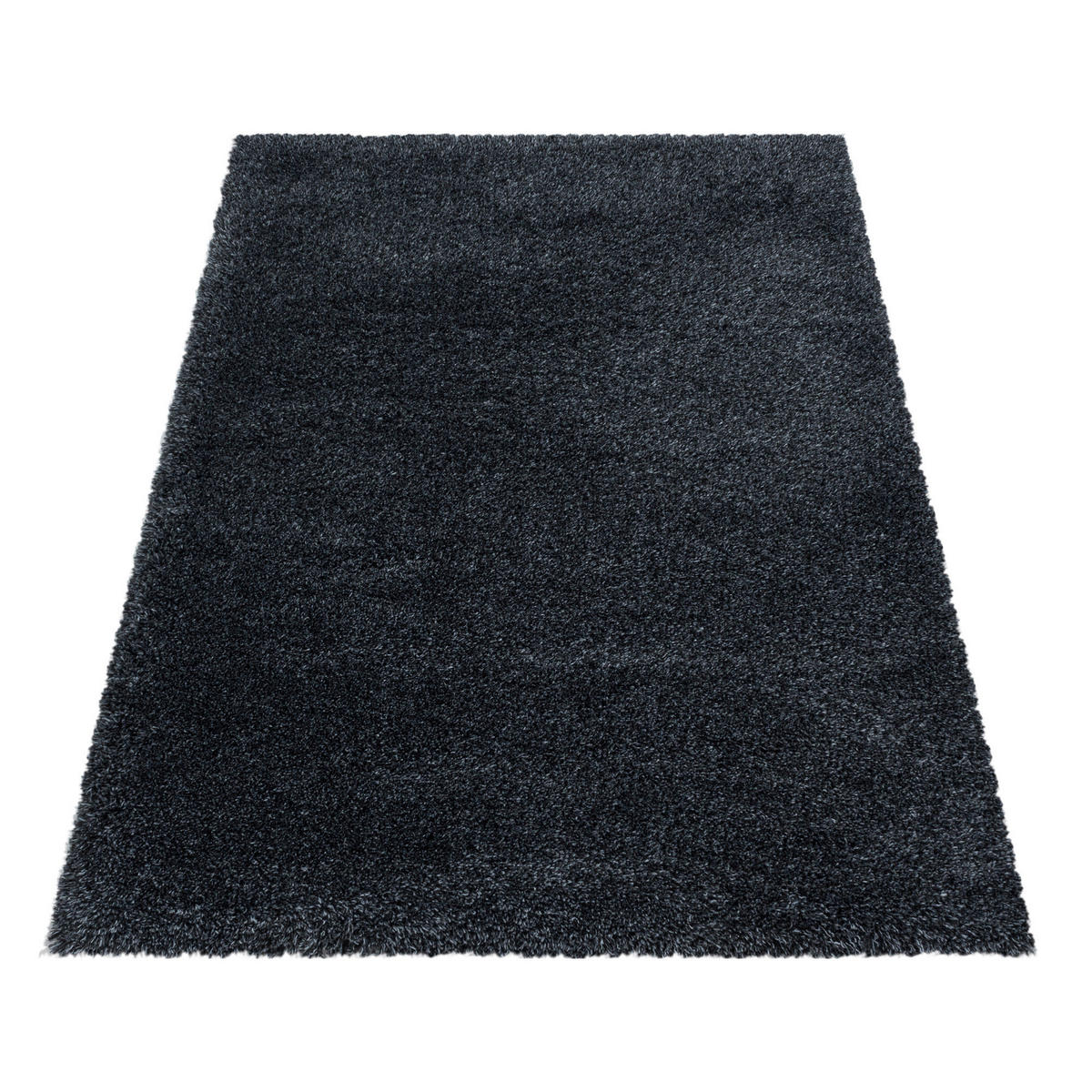 TEPIH VISOKOG FLORA 160/230 cm   antracit  Fluffy 3500 Athrazit  - antracit, Basics, tekstil (160/230cm)