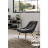 XXL-SESSEL - Naturfarben/Grau, MODERN, Textil/Metall (76/85,6/85,6cm) - Livetastic