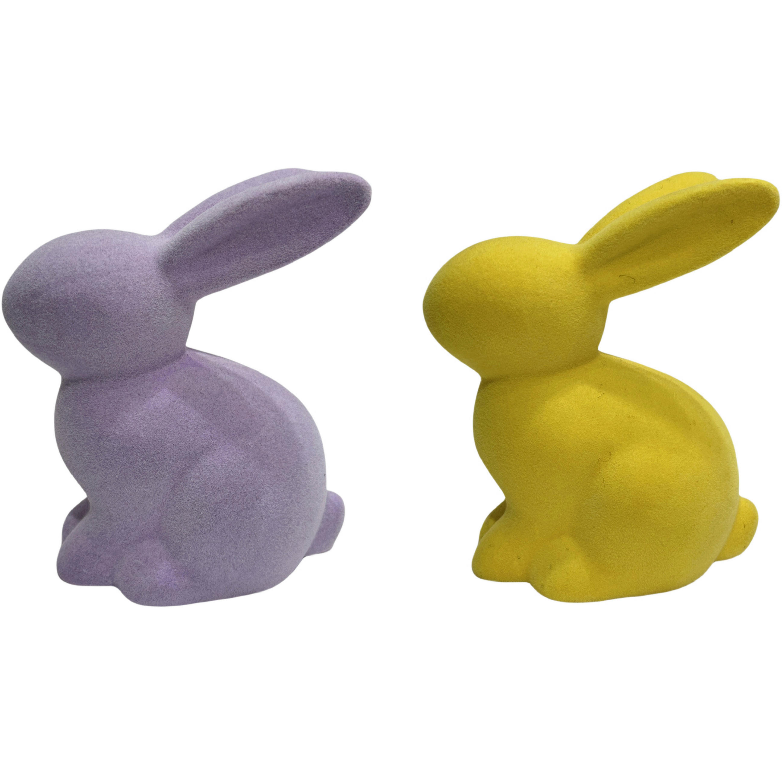 DEKOHASE - Pink/Gelb, Lifestyle, Keramik (9,8/5,8/11,5cm)