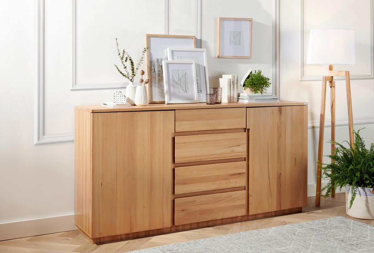 SIDEBOARD  in 180/89,2/41 cm  - Buchefarben, Trend, Holz/Holzwerkstoff (180/89,2/41cm) - Linea Natura