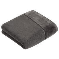 HANDTUCH 110/60 cm Pure NOS Vossen Wäsche Grau  - Grau, Basics, Textil (110/60cm) - Vossen
