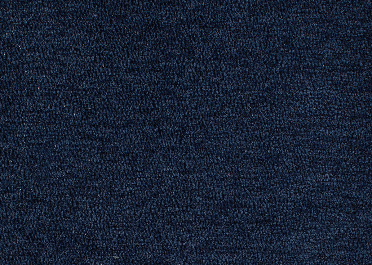 ECKSOFA in Mikrofaser Blau  - Blau/Schwarz, Design, Textil/Metall (290/198cm) - Xora