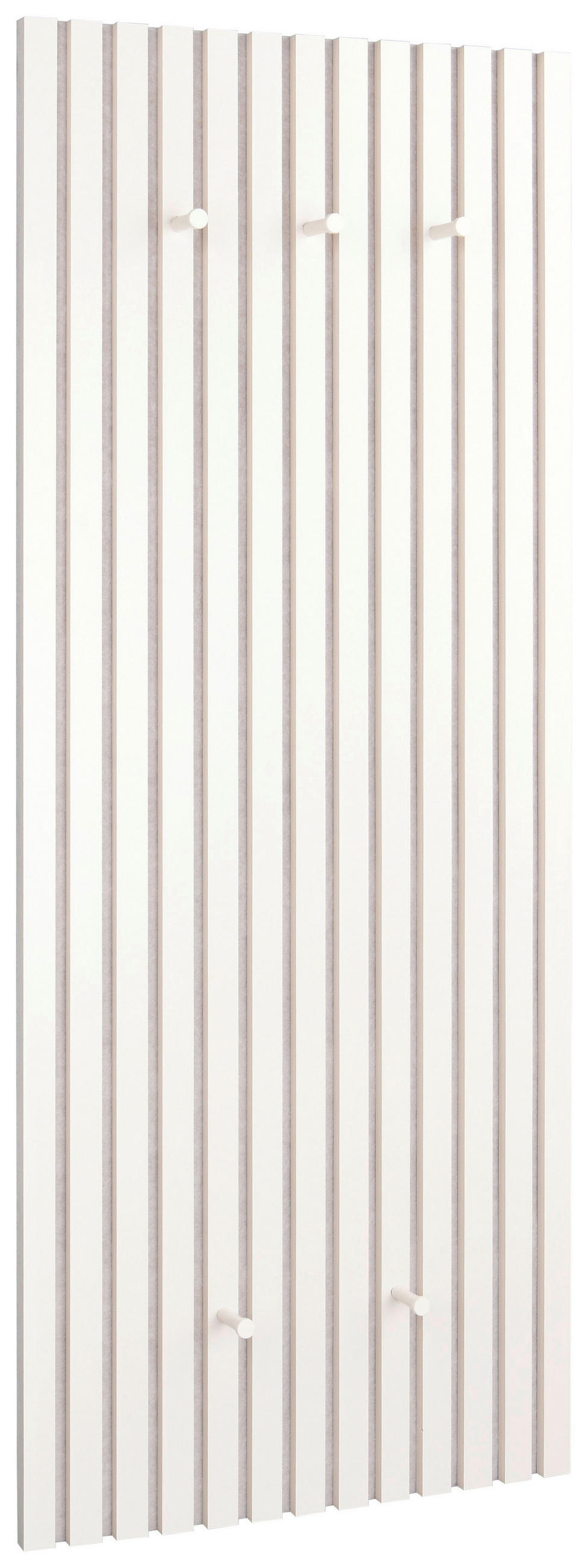 GARDEROBENPANEEL  in 50/125/7 cm  - Sandfarben, MODERN, Holzwerkstoff/Textil (50/125/7cm)