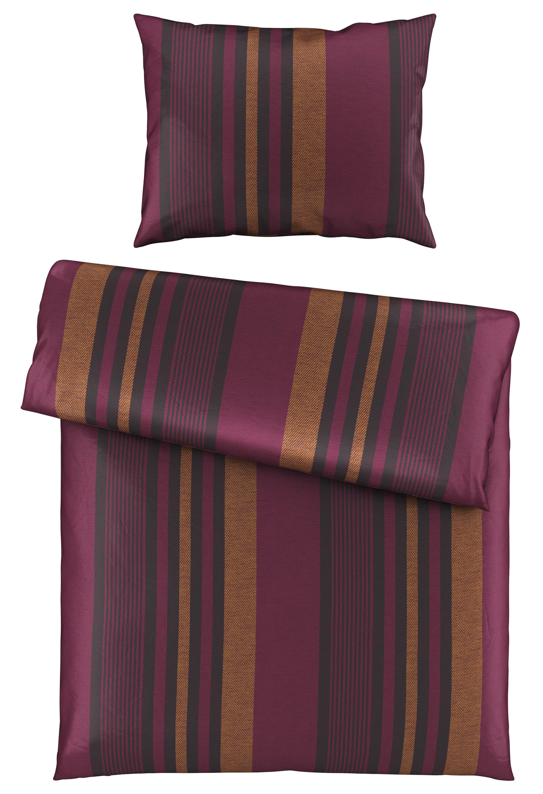 BETTWÄSCHE Satin 140/200 cm  - Lila, KONVENTIONELL, Textil (140/200cm) - Esposa