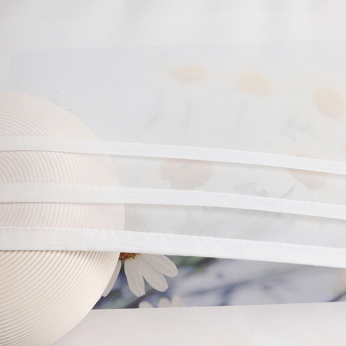 FALTROLLO  transparent  60/150 cm    - Weiß Hochglanz, Basics, Textil (60/150cm)
