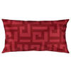 KISSENHÜLLEN-SET Mila 40/80 cm  - Bordeaux, Basics, Textil (40/80cm) - Bio:Vio