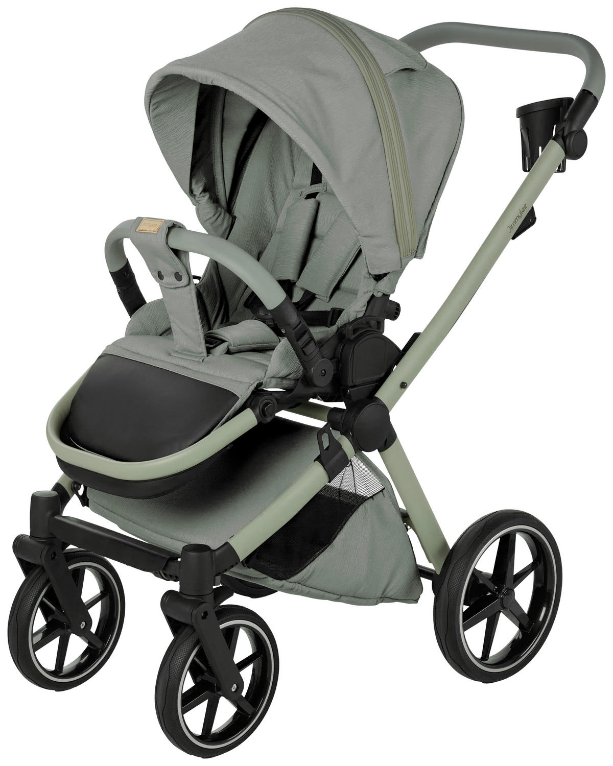 KINDERWAGENSET  - Mintgrün, Trend, Kunststoff/Textil (100/59/106cm) - Jimmylee