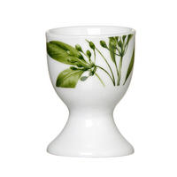 KALÍŠOK NA VAJÍČKO porcelán keramika  - biela/zelená, Konventionell, keramika (5/5/6cm) - Ritzenhoff Breker