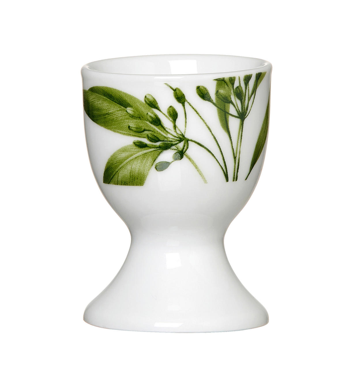 KALÍŠOK NA VAJÍČKO porcelán keramika  - biela/zelená, Konventionell, keramika (5/5/6cm) - Ritzenhoff Breker