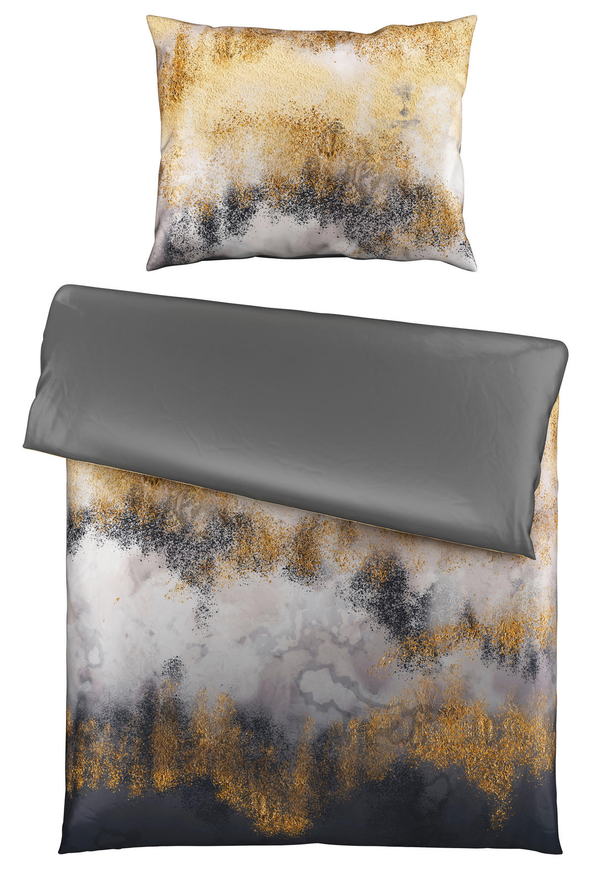 OBOJSTRANNÁ POSTEĽNÁ BIELIZEŇ, satén, viacfarebná, 140/200 cm - viacfarebná, Konventionell, textil (140/200cm) - Novel