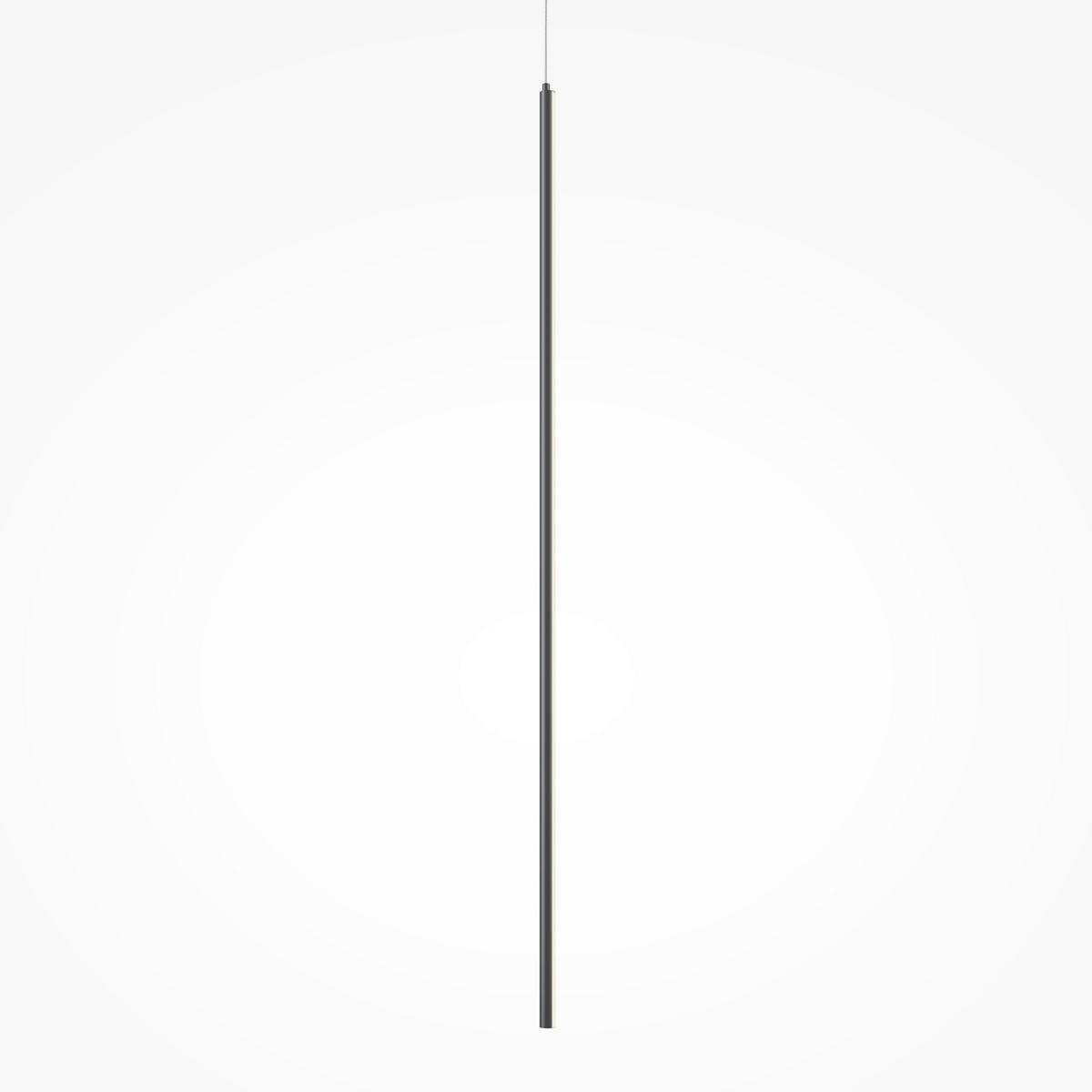 PENDELLEUCHTE Halo 1.7/415 cm  - Schwarz, Design, Metall (1.7/415cm) - MAYTONI