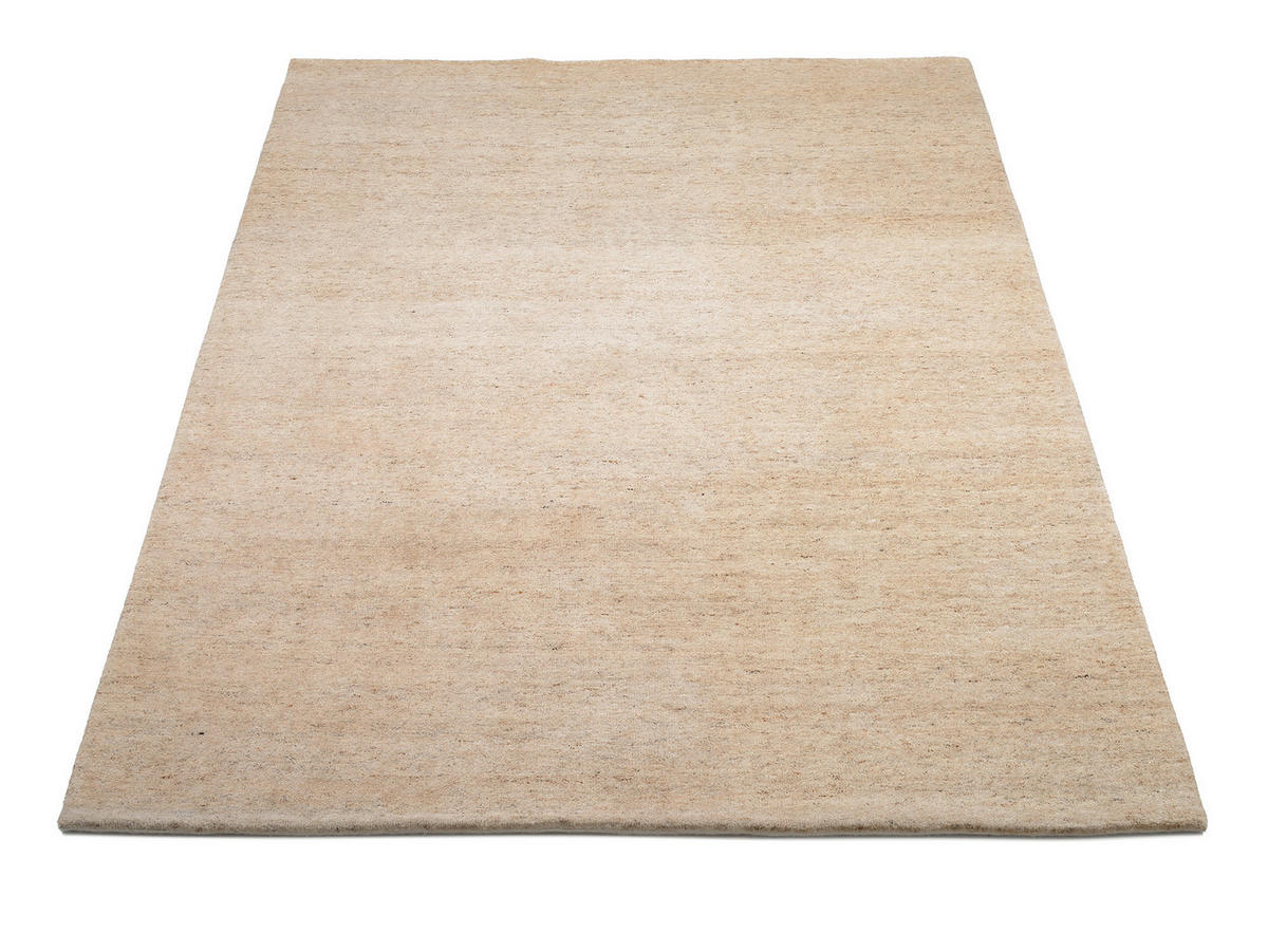 WOLLTEPPICH 140/200 cm Silverström Beige  - Beige, Basics, Textil (140/200cm) - Linea Natura