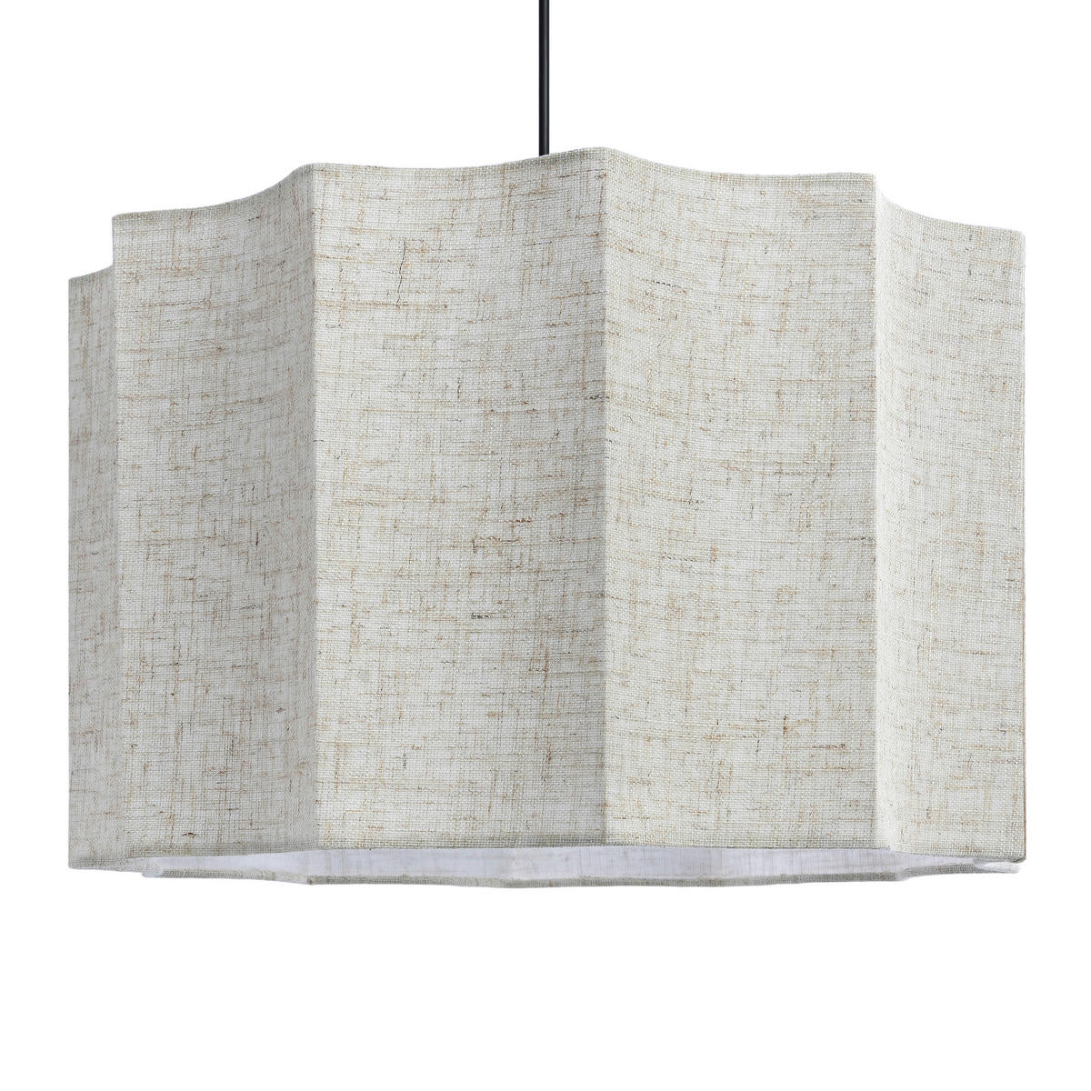 HÄNGELEUCHTE 38/120 cm  - Naturfarben, Trend, Kunststoff/Textil (38/120cm) - Novel