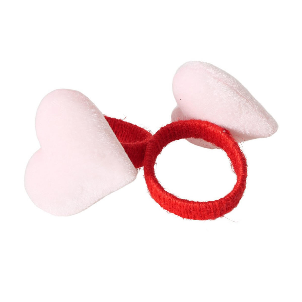 SERVIETTENRING    - Pink/Hellrosa, Basics, Textil (7/7/8cm)