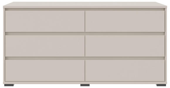 SIDEBOARD in 160/79/48 cm - Kaschmir/Anthrazit, Design, Holzwerkstoff/Kunststoff (160/79/48cm) - Carryhome