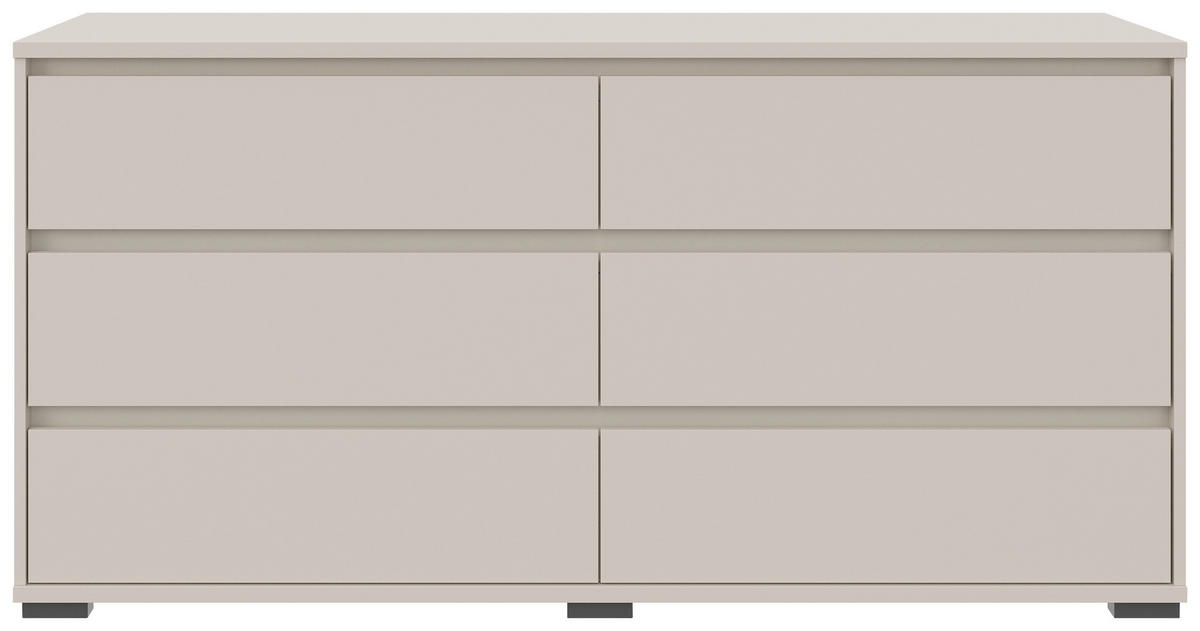 SIDEBOARD 160/79/48 cm  in Kaschmir  - Kaschmir/Anthrazit, Design, Holzwerkstoff/Kunststoff (160/79/48cm) - Carryhome