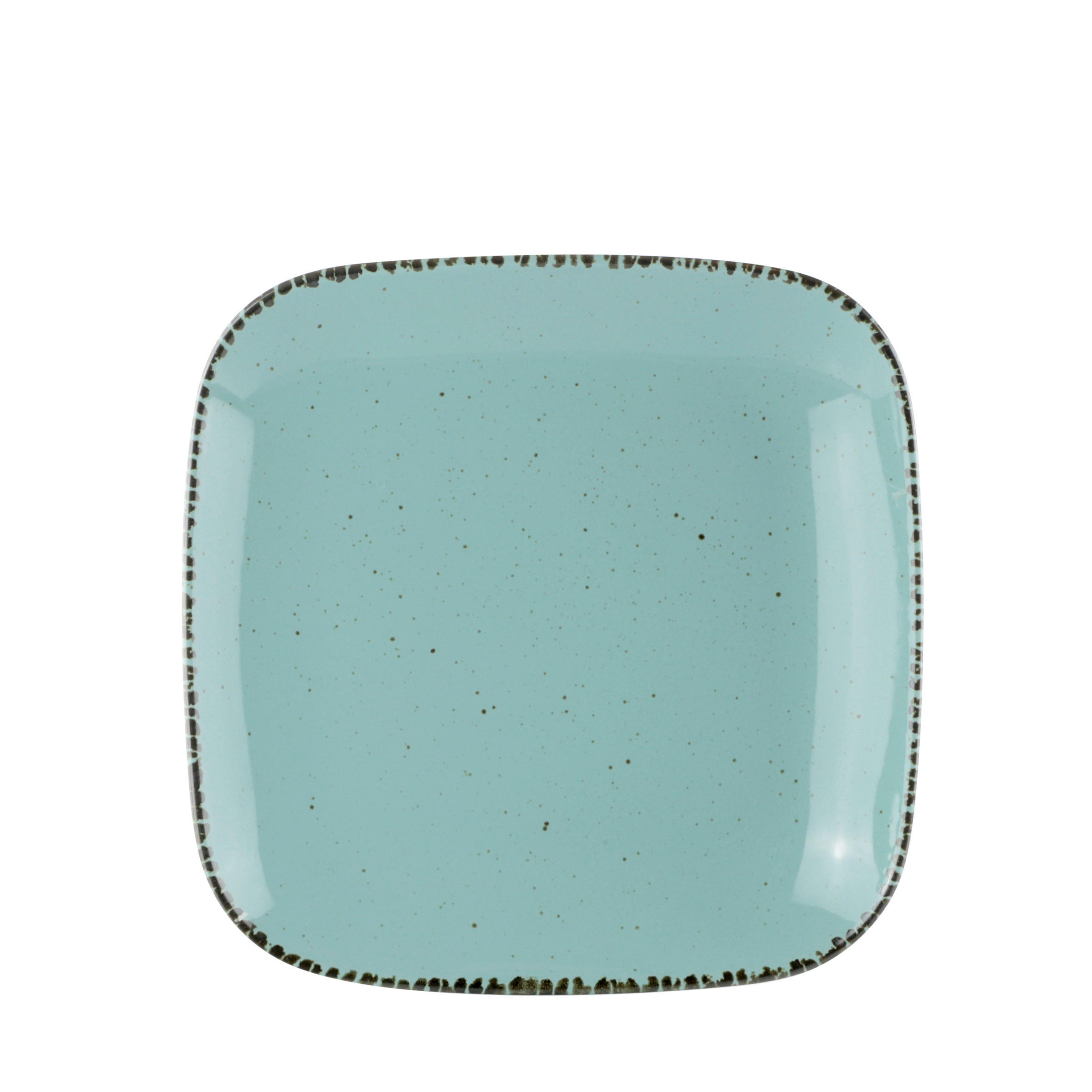 ASSIETT URBAN LIFE SQUARE   22/22 cm  - turkos, Lifestyle, keramik (22/22cm) - Landscape