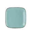 DESSERTTELLER URBAN LIFE SQUARE   22/22 cm  - Türkis, LIFESTYLE, Keramik (22/22cm) - Landscape