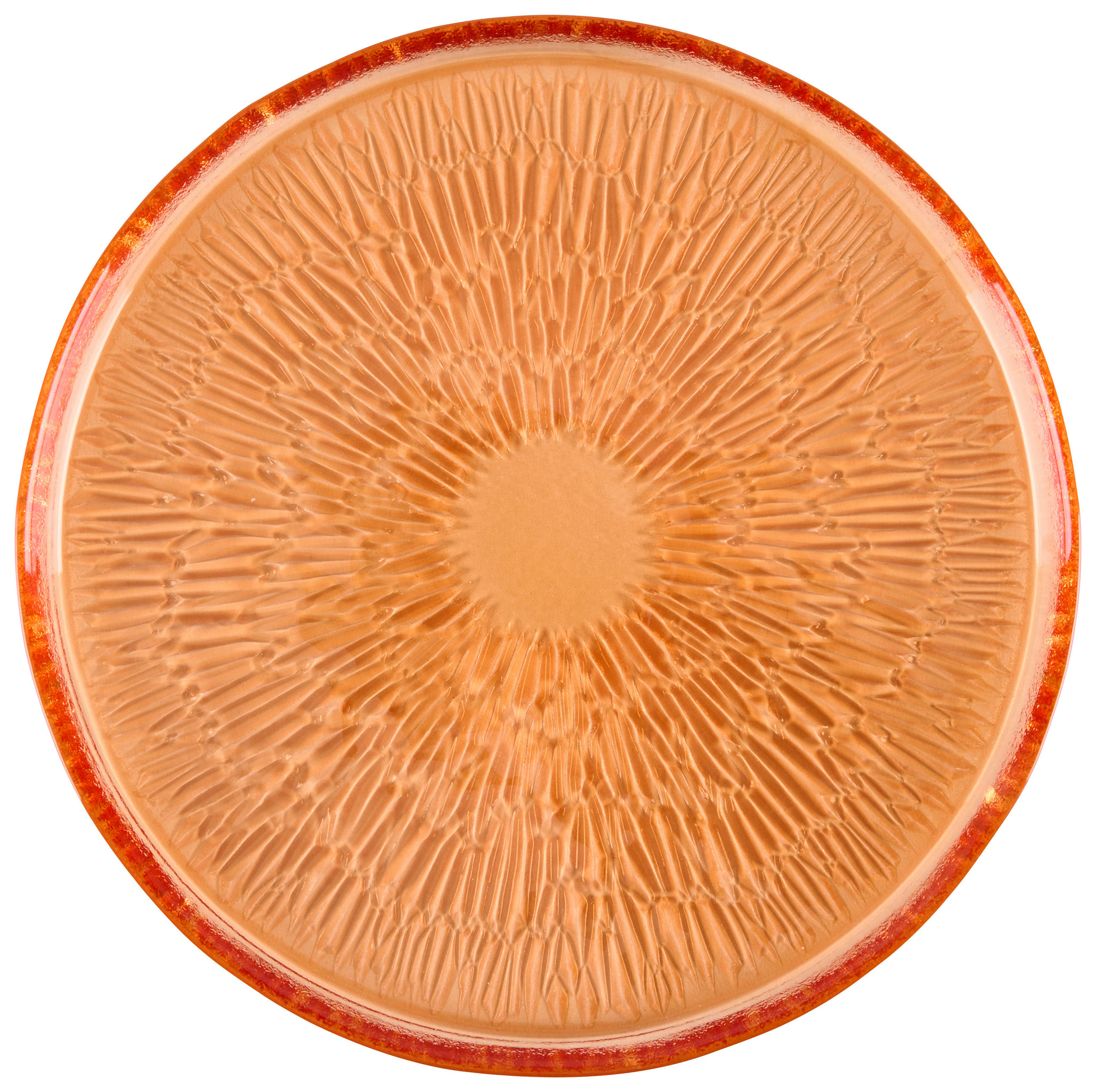 KLUBOVÝ TANIER 20 cm  - oranžová, Lifestyle, sklo (20cm) - Ambia Home