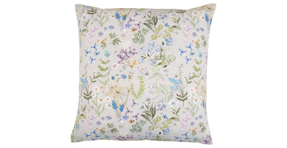 ZIERKISSEN 50/50 cm - Blau/Flieder, Trend, Textil (50/50cm) - Esposa