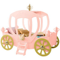 KINDER-/JUNIORBETT - Pink/Weiß, LIFESTYLE, Holz/Holzwerkstoff (90/180cm) - Livetastic