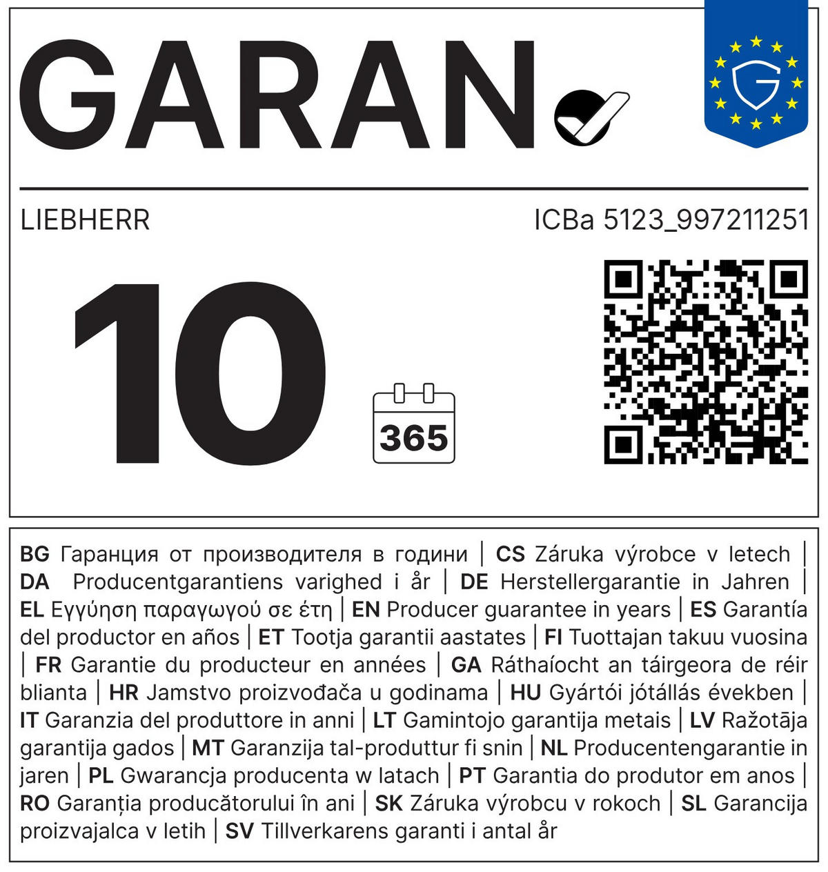 KÜHL-GEFRIER-KOMBINATION ICBA5123  - Weiß, Basics, Glas/Kunststoff (55,9/177/54,6cm) - Liebherr
