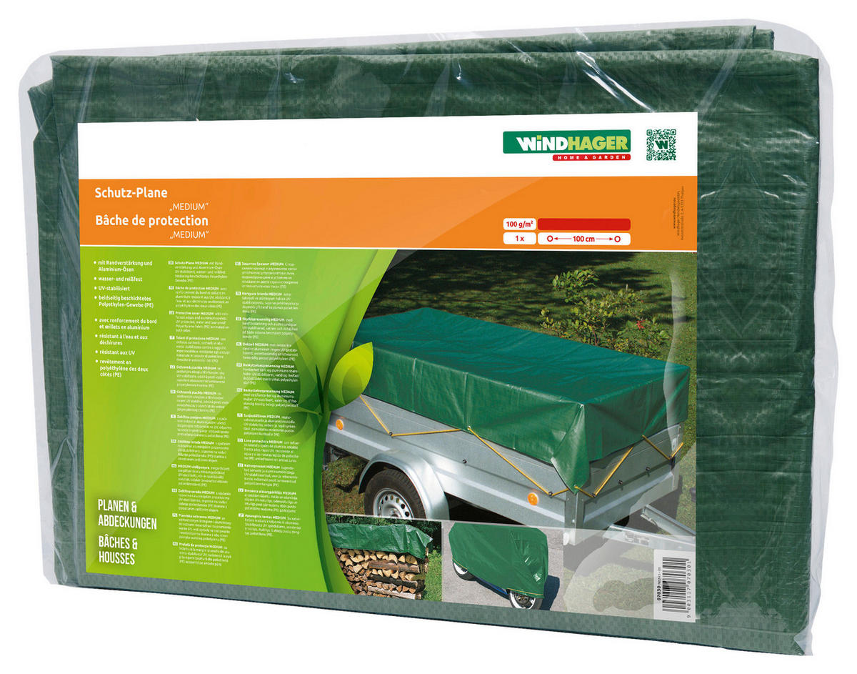 SCHUTZPLANE  - Grün, Basics (800/1000cm)