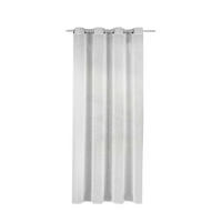 FERTIGVORHANG  halbtransparent  140/245 cm   - Weiß, Basics, Textil (140/245cm)