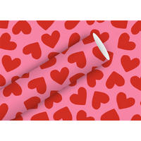 GESCHENKPAPIER  - Rot, Trend, Papier (4/70/4cm)