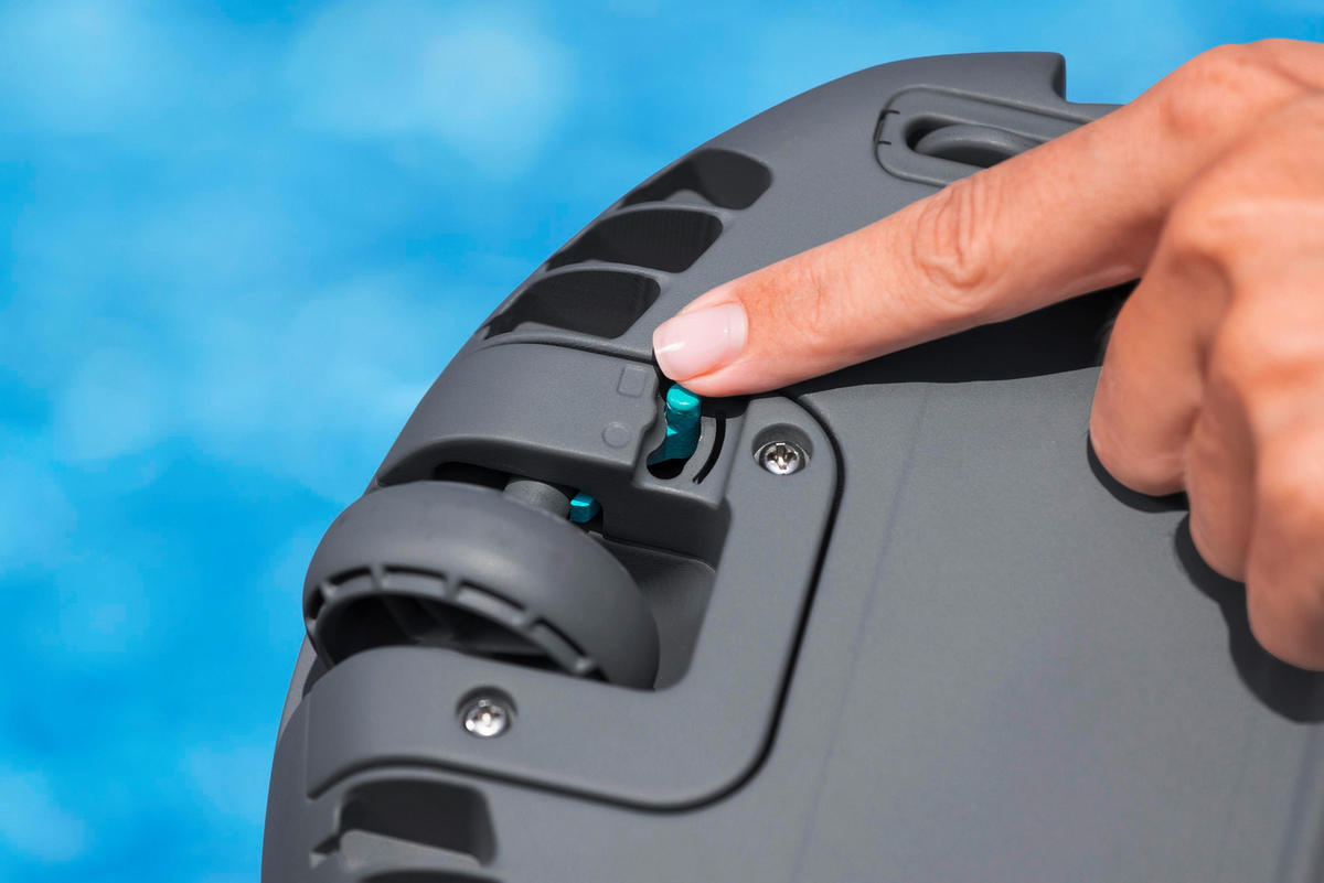 POOLROBOTER 58665  - Blau/Weiß, KONVENTIONELL, Kunststoff/Metall (27/14.4/15.5cm) - Bestway