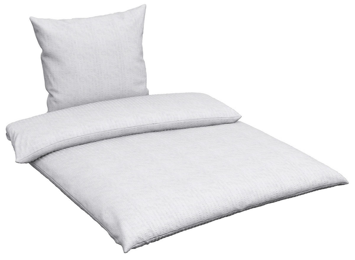 POSTELJINA 140/200 cm  BINAU  - bijela, Basics, tekstil (140/200cm) - Esposa