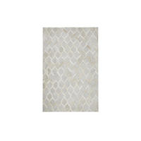 FLATVÄVD MATTA Chimera  - champagne, Basics, läder/textil (80ml) - Kayoom