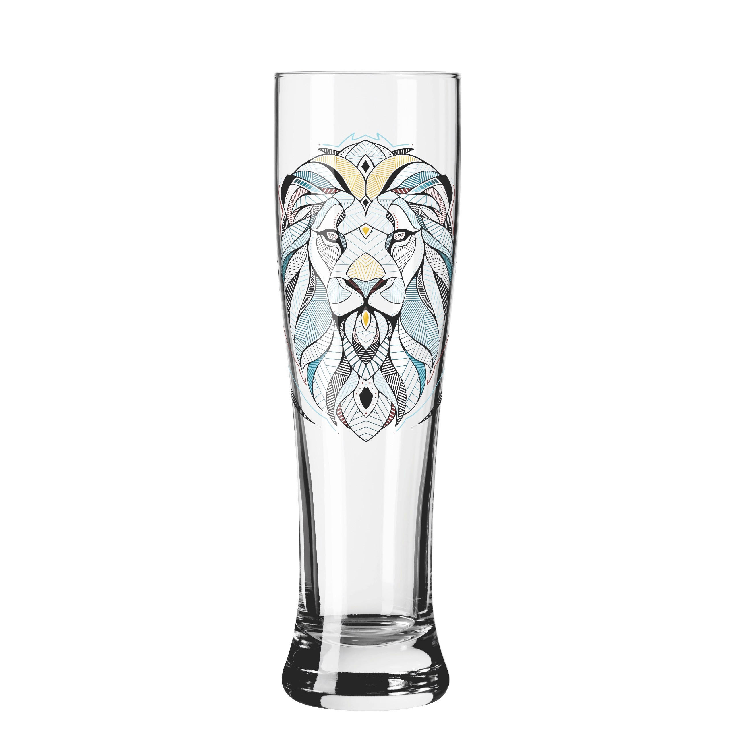 BIERGLAS 646 ml  - Blau/Transparent, Design, Glas (7.5/25.4cm) - Ritzenhoff