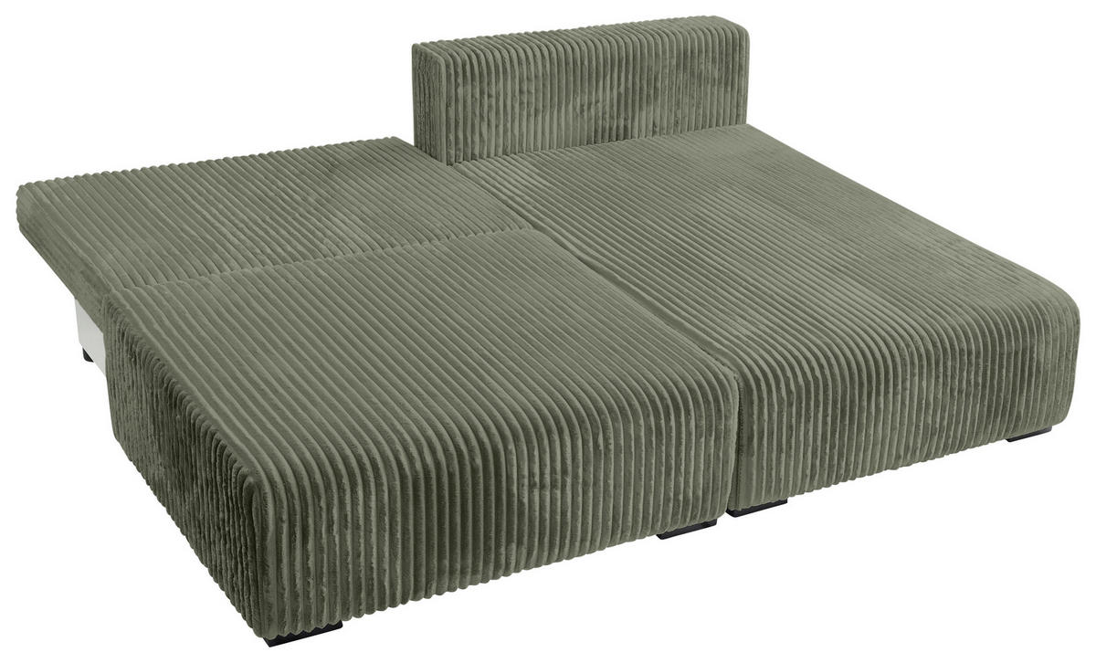 Freisteller von Carryhome ECKSOFA Olivgrün Cord.