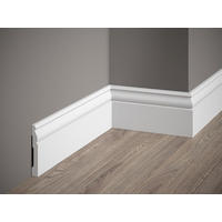 ZIDNA DEKORACIJA     200/1,2/9,4 cm      - bijela, Basics, plastika (200/1,2/9,4cm)